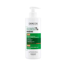 VICHY Шампунь Vichy Dercos посиленої дії проти лупи для сухого волосся та подразненої шкіри голови, Рефіл 390 мл