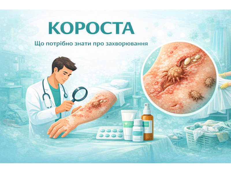 Короста. Що потрібно знати про захворювання