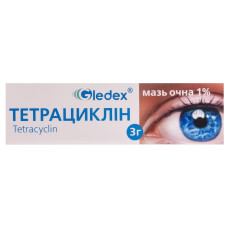 ТЕТРАЦИКЛІН мазь оч. 1% №1 туба 3 г