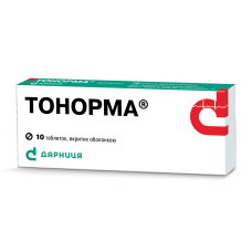 ТОНОРМА табл. №10 ДАРНИЦЯ