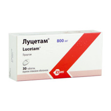 ЛУЦЕТАМ табл. 800 мг №30 ЕГІС