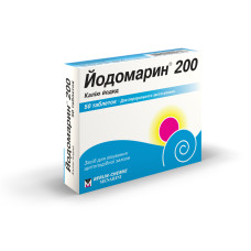 ЙОДОМАРИН табл. 200 мкг №50  БЕРЛІН-ХЕМІ АГ / МЕНАРІНІ