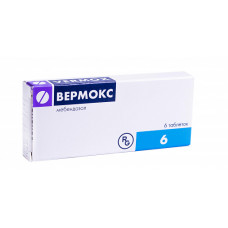 ВЕРМОКС табл. 100 мг №6 бліст. **