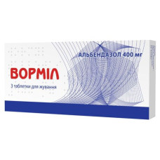 ВОРМІЛ табл. жув. 400 мг №3