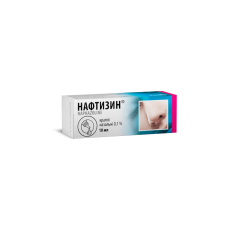 НАФТИЗИН кр. назал. 0,1% №1 фл.10 мл п/етил.