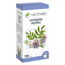 СОЛОДКИ КОРЕНЯ корені 100 г №1 пачка з внутр.пак.