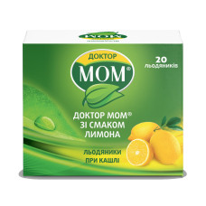 ДОКТОР МОМ ПАСТИЛКИ З ЛИМОНОМ паст. №20 ЮНІК