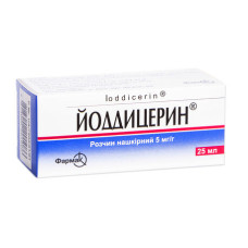 ЙОДДИЦЕРИН р-н 25 мл