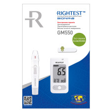 СИСТЕМА контролю рівня глюкози в крові Bionime  Rightest GM 550