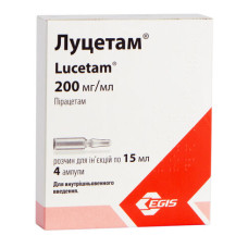ЛУЦЕТАМ р-н д/ін. 3 г №4 амп.15 мл