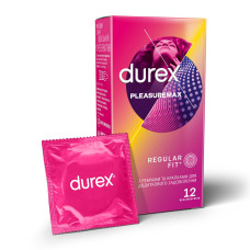ПРЕЗЕРВАТИВИ DUREX pleasuremax #12 РЕККІТ БЕНКЕЗЕР ХЕЛСКЕР