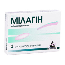 МІЛАГІН суп. піхв. 0,1 г №3 СПЕРКО