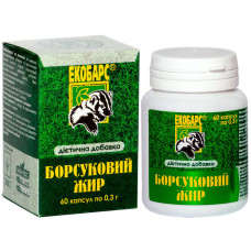 БАРСУЧИЙ ЖИР капс. 0,3 г №60* фл.