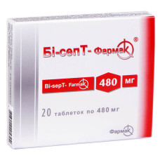 БІ-СЕПТ табл. 400 мг/80 мг №20