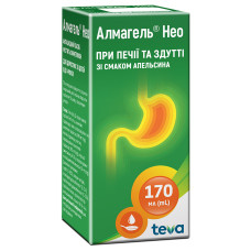 АЛМАГЕЛЬ НЕО сусп. д/перор.заст. 170 мл №1 фл. БАЛКАНФАРМА