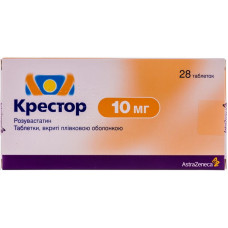 КРЕСТОР табл. в/о 10 мг №28 бліст.