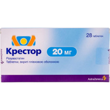 КРЕСТОР табл. в/о 20 мг №28 бліст.