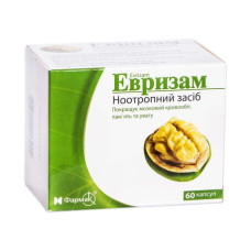 ЕВРИЗАМ капс. 400 мг/25 мг №60