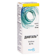 ДИФТАЛЬ кр. очні 0,1% №1 фл.10 мл