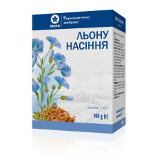 ЛЬОНУ НАСІННЯ насіння 100 г №1 пачка з внутр.пак. ВІОЛА