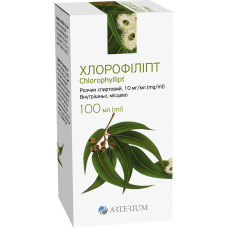 ХЛОРОФІЛІПТ р-н спирт. 1% фл.100 мл ГАЛИЧФАРМ