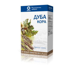 КОРА ДУБА 1,5 г №20 пак.