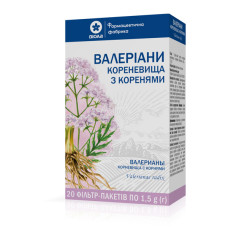 ВАЛЕРІАНИ КОРЕНЕВИЩА З КОРЕНЯМИ 50 г