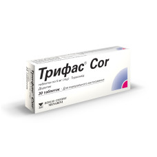 ТРИФАС COR табл. 5 мг №30 БЕРЛІН-ХЕМІ АГ