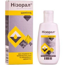 НІЗОРАЛ ШАМП 60 МЛ ЯНССЕН ФАРМ.