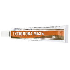 ІХТІОЛ мазь 10% 25 г туба