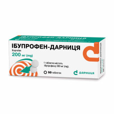 ІБУПРОФЕН-ДАРНИЦЯ табл. 0,2 г №50 конт. чар. уп.
