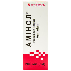 АМІНОЛ р-н д/інф. №1 пляшка 400 мл