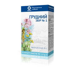 ГРУДНИЙ ЗБІР №1 1,5 г №20 пак.