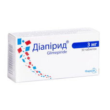 ДІАПІРИД табл. 3 мг №30