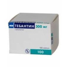 ТЕБАНТИН капс. 300 мг №100 ГЕДЕОН РІХТЕР