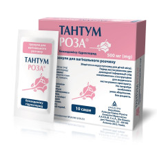 ТАНТУМ РОЗА пор. д/п р-ну 500 мг №10