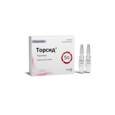 ТОРСИД р-н д/ін. 5 мг/мл №5 амп.4 мл ФАРМАК