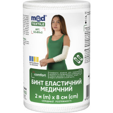 БИНТ МЕД. ЕЛАСТ. 2мх8см сер./р. MEDTEXTILE