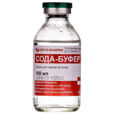 СОДА-БУФЕР р-н д/інф. 4,2% №1  пляшка 100 мл ЮРІЯ-ФАРМ