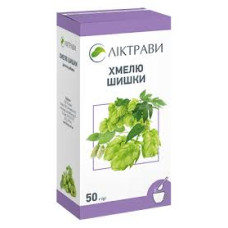 ХМЕЛЮ ШИШКИ фіточай 50 г ЛІКТРАВИ