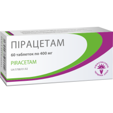 ПІРАЦЕТАМ табл. 400 мг №60