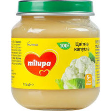 ПЮРЕ MILUPA Цвітна капуста 125г