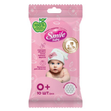 СЕРВЕТКИ ВОЛОГІ ДИТЯЧІ SMILE BABY Для немовлят №72 Клапан