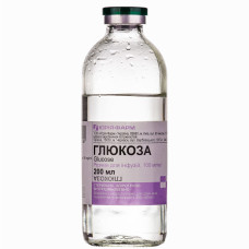 ГЛЮКОЗА р-н д/інф. 10% №1  пляшка 200 мл