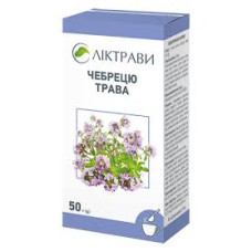 ЧЕБРЕЦЮ ТРАВА 50 г ЛІКТРАВИ
