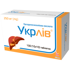 УКРЛІВ табл. 250 мг №100 КУСУМ ФАРМ / КУСУМ ХЕЛТКЕР