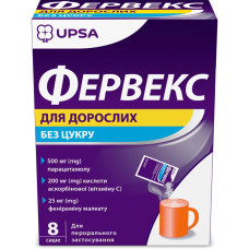 ФЕРВЕКС БЕЗ ЦУКРУ пор. д/п р-ну д/перор.заст. №8 саше
