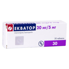 ЕКВАТОР табл. 20 мг/10 мг №30