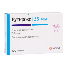 ЕУТИРОКС табл. 125 мкг №100  бліст.