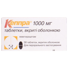 КЕППРА табл. 1000 мг №30